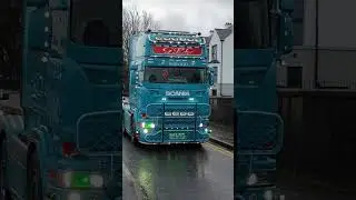 Sean McAlonan Memorial Truck and Tractor Run in Ballycastle, Northern Ireland 🚛 19-11-2023.