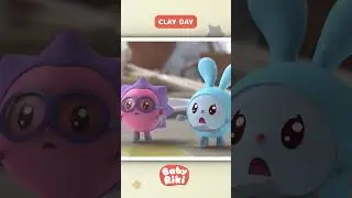 Making Shapes with Clay | Baby Riki #shorts #KidsCartoon #FunLearning
