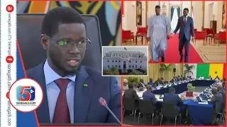 Conseil des Ministres à la Présidence: Pr Diomaye Prend de Nouvelles Décisions Ferme…Les Projets…