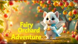 Kitten Learns About Fruits in Fairy Orchard | Magical Learning Nursery Rhyme for Kids Adventure Song