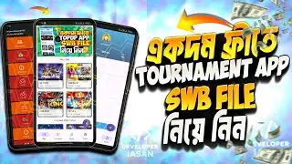 How To Make Free Fire Tournament App 😱 | Free Swb Project Free Fire Tournament App 2026 😍