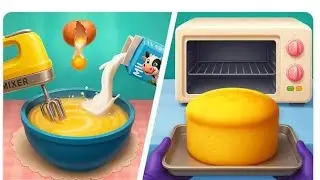How to Make Cake 🎂 Kitchen Set Diy Cooking Game । World Best Cooking Game । Animation । Fast Food ।।