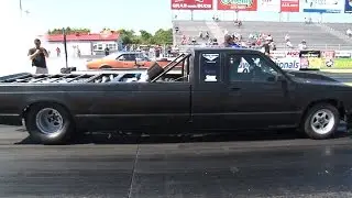 INSANE Twin Turbo Rear Engine Stretchy Truck