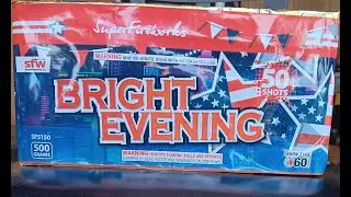 BRIGHT EVENING BY (SUPER FIREWORKS) 50 SHOT 500 GRAM