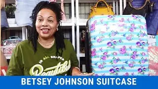 💙 Discover the Hidden Features of BETSEY JOHNSON SUITCASE Travel Bag #betseyjohnson #suitcase
