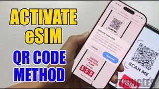 Как добавить eSIM с помощью QR-кода на iPhone за 2 минуты!