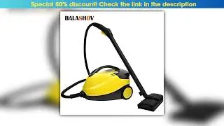 Slide High Steam Cleaner Kill Mites Disinfector Home Kitchen 2000W  Electric Steam Cleaner for Stai