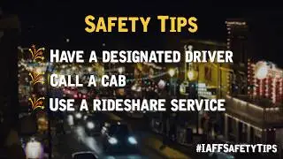 New Year's Eve Safety
