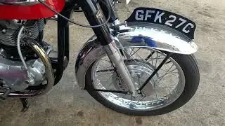 1965 Norton Atlas 750cc at Andy Tiernans #09005NRT
