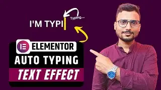 How to Make Website with Auto Typing Text Effect | How to Create Animated Headline