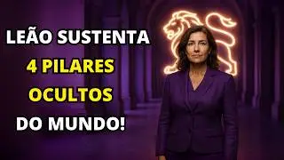 Os 4 PILARES OCULTOS do mundo que são SUSTENTADOS por pessoas do signo de LEÃO - É por isso que...