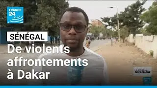 S&eacute;n&eacute;gal : affrontements &agrave; l'universit&eacute; Cheikh Anta Diop de Dakar &bull; FRANCE 24