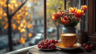 Morning Coffee Moments: Расслабляющая чашка с прекрасными видами и успокаивающей музыкой.