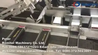 Automatic Pencil Box Filling Packing Machine-Romiter Machinery