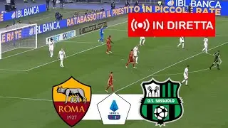 ROMA-SASSUOLO  IN DIRETTA I LEGA SERIE A TIM 2026 I PARTITA IN DIRETTA OGGI