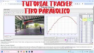 TUTORIAL TRACKER MODELACI&Oacute;N TIRO PARAB&Oacute;LICO ENCESTAR CANASTA DE BASQUEBOL 🏀