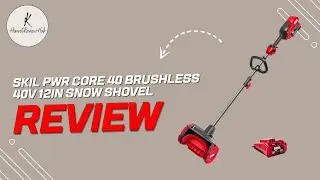 ❄️ SKIL PWR CORE 40 Snow Shovel Review: 20' Throwing Distance & 12