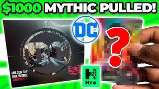HRO DC Unlock The Mutiverse Hybrid NFT Booster Box Opening! *MYTHIC PULLED*