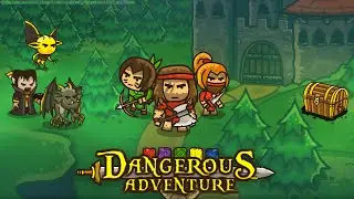 Dangerous Adventure | A mix of block puzzle and step based RPG! #puzzlerpg #rpggames #rpggame #rpg