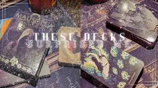 Tarot & Oracle Decks That Shocked Me | Unexpected Favorites