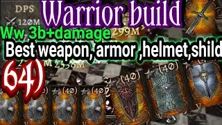 Anima ARPG warrior build dps 100m+ | best weapon, armore,helmet