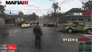 MAFIA 3 - RYZEN 5 5500U - 16GB RAM - VEGA 7 - LSFG - BENCHMARK
