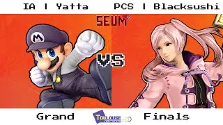 SEUMaine TLS #1 - Grand Finals - IA | Yatta (Mario) Vs. PCS | Blacksushi (Palutena/Greninja/Robin)