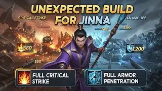 Unexpected build for Jinna: full critical strike vs full armor penetration
