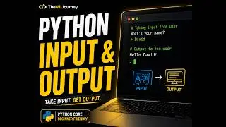 How Real Programs Interact With Users | Python User Input and Print Formatting Tutorial