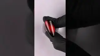 Glass Red Cat Eye Tutorial  | HEMA Free Magnetic Gel