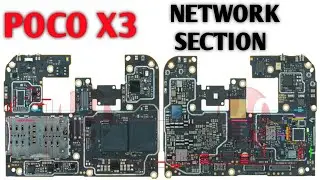 Poco X3 Network Section Ka Hardware Solution!👍(Borneo Schematic)