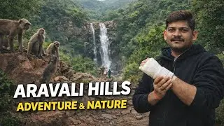 Aravali Hills ⛰️ Trip Gone  & Adventure Vlog || Vikas on Camera ||