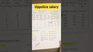 Uppolice salary slip🌟🌟 | uppolice salary | what is the salary of uppolice | what is the salary of...