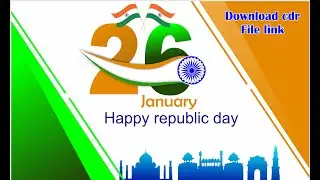 26 January republic day poster design