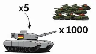 What If the German Army fought with Modern Tanks on the Eastern Front in World War II?