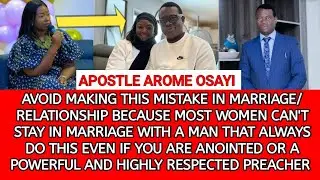 AVOID THIS MISTAKE BEFORE YOUR MARRIAGE IF YOU WANT TO BUILD A HAPPY AND PEACEFUL HOME - APST AROME