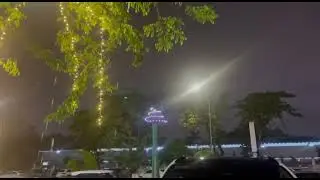 Rainy Night Calm 🌧️✨ Street Lights, Gentle Rain & Quiet Ambience