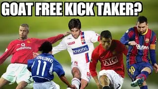 Messi is the Greatest Free Kick Taker of All Time?! Top 5 Free Kick Players of All Time!