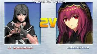 Scathacha(9p) vs Constants II(12p) [MUGEN]