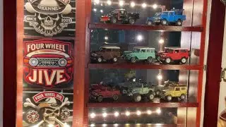 How I changed a Challenge￼ Coin cabinet to a Diecast cars display.