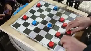 🧠♟️ فنّ الفوز فـ لعبة الضّامة | شرح عملي بمباراة كاملة