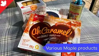 Various Maple products (from Qu&eacute;bec, Canada)