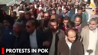POK: Massive Protests In Rawalakot Over Power Cuts, Internet Services