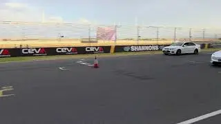 Roll Racing Adelaide 65 XRT White & Tesla Model 3 Performance 