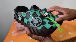 UNBOXING the OFFICIAL Demon Slayer Crocs! | Tanjiro, Nezuko and Zenitsu