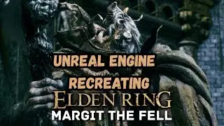 Unreal Engine Soulslike AI Magrit the Fell Testing