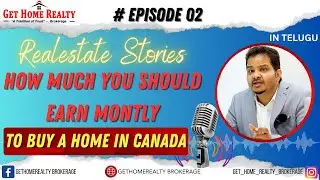 Monthly income to buy a home in CANADA | Mortgage Eligibility | Minimum Down payment | Canada GOVT.