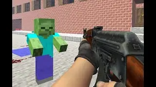 COUNTER CRAFT 2 ZOMBIES - Browser Games! - Play without download!
