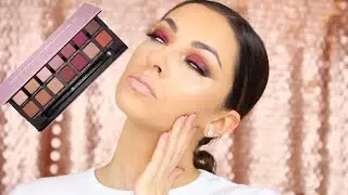 USING EVERY SHADE IN AN EYESHADOW PALETTE | CHALLENGE
