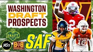 COMMANDERS SAFETY DRAFT PROSPECTS! Top 2026 NFL Draft Targets | BIB Draft HQ ft. @MetroSportsYT